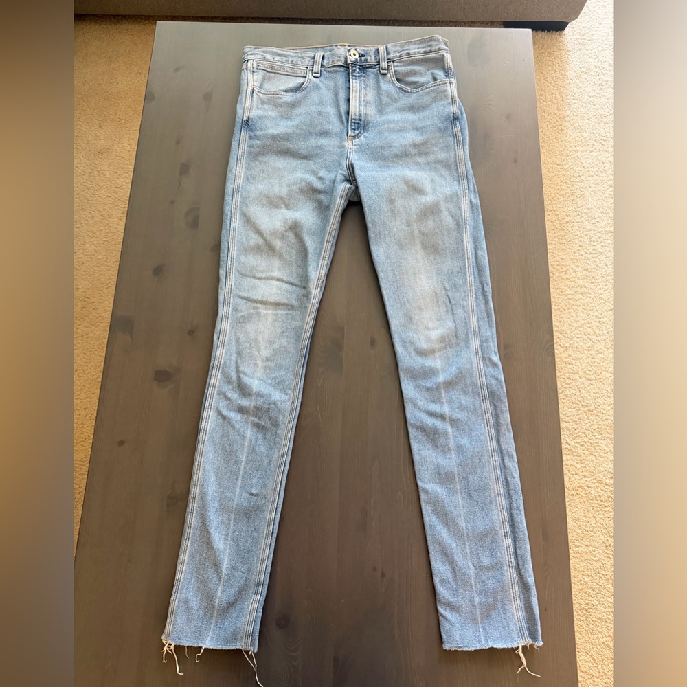 rag & bone Women's Light Blue Skinny Jeans